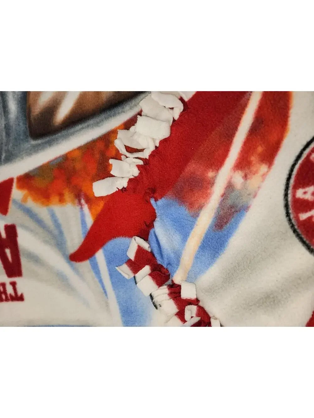 Alabama Crimson Tide College Football Tailgate Fleece Blanket Dona Gelsinger